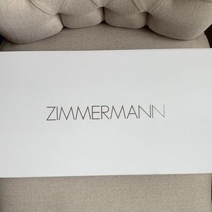 NWT- Zimmermann Scallop Dress, Size 1 (US 6), Colour: Pearl, Style: 5900DRNIN